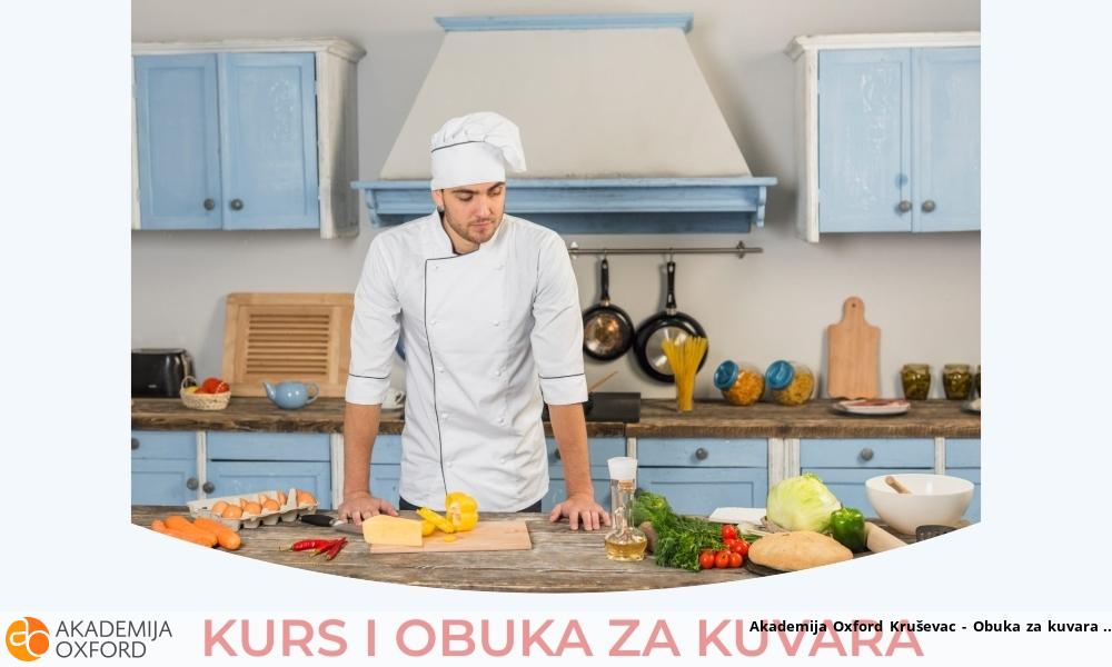 Akademija Oxford Kruševac - Obuka za kuvara 