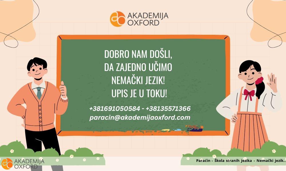 Paraćin - Škola stranih jezika - Nemački jezik