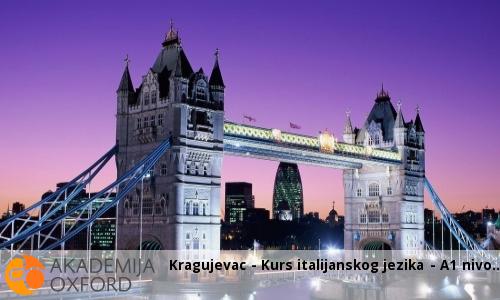 Kragujevac - Kurs italijanskog jezika - A1 nivo Kragujevac - Kurs italijanskog jezika - A1 nivo