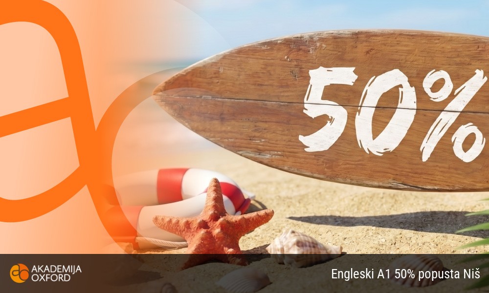 Engleski A1 50% popusta Niš