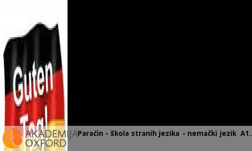 Paraćin - škola stranih jezika - nemački jezik A1 Paraćin - škola stranih jezika - nemački jezik A1