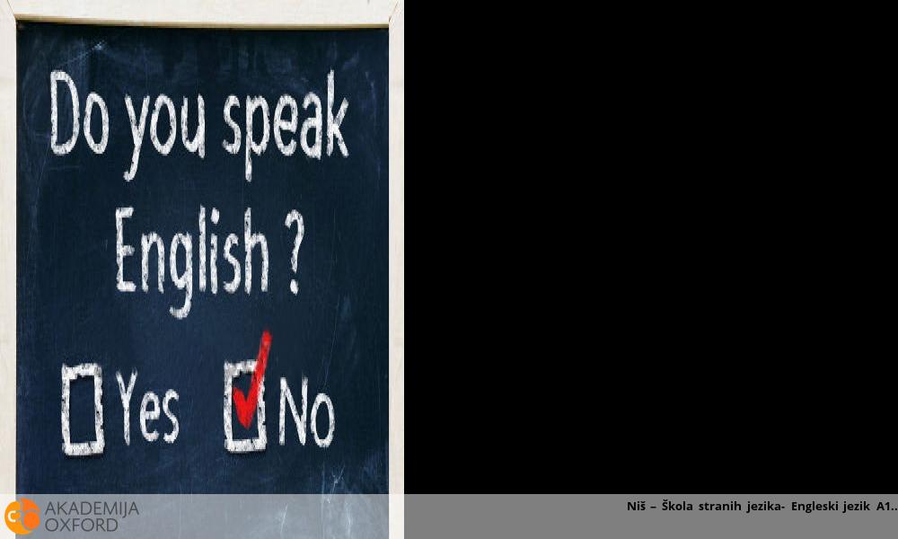 Niš – Škola stranih jezika- Engleski jezik A1 engleski-za-pocetnike