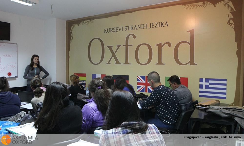 Kragujevac - engleski jezik A2 nivo Kragujevac - engleski jezik A2 nivo