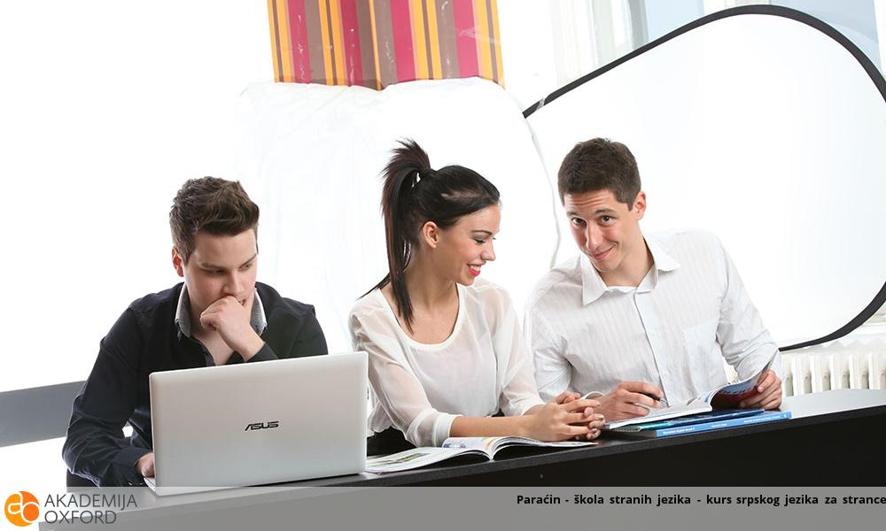 Paraćin - škola stranih jezika - kurs srpskog jezika za strance