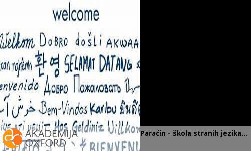 Paraćin - škola stranih jezika