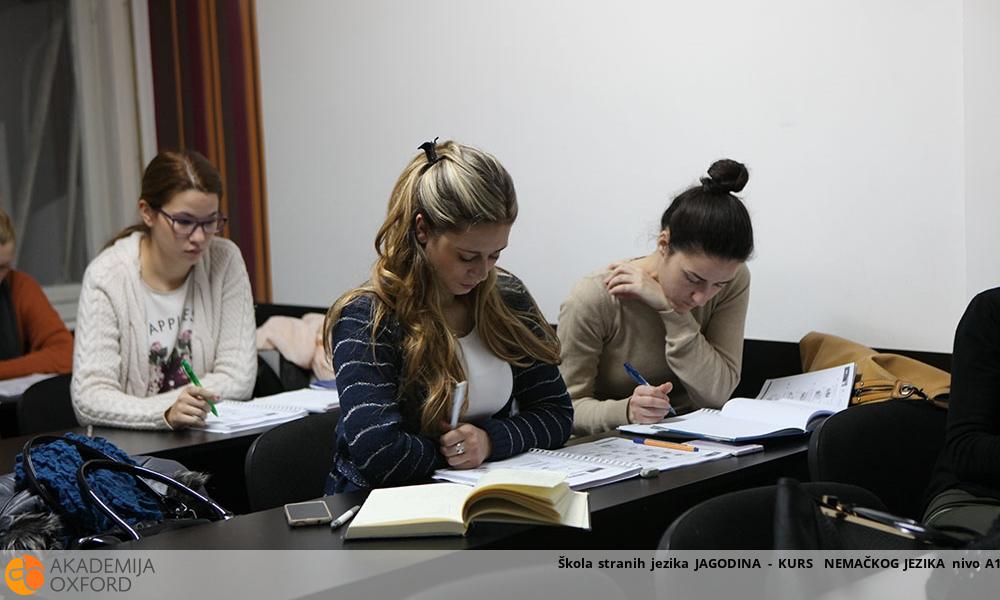 Škola stranih jezika JAGODINA - KURS  NEMAČKOG JEZIKA nivo A1