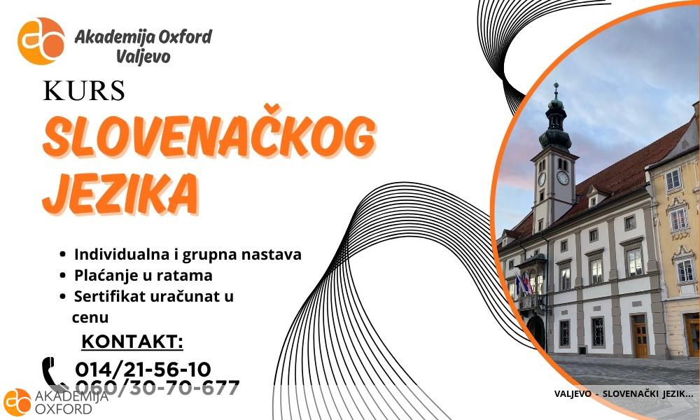 VALJEVO - SLOVENAČKI JEZIK VALJEVO - SLOVENAČKI JEZIK