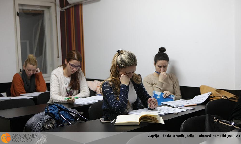 Ćuprija - škola stranih jezika - ubrzani nemački jezik A1 