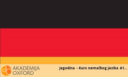 Jagodina - Kurs nemačkog jezika A1