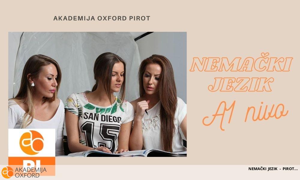 NEMAČKI JEZIK - PIROT NEMAČKI JEZIK - PIROT