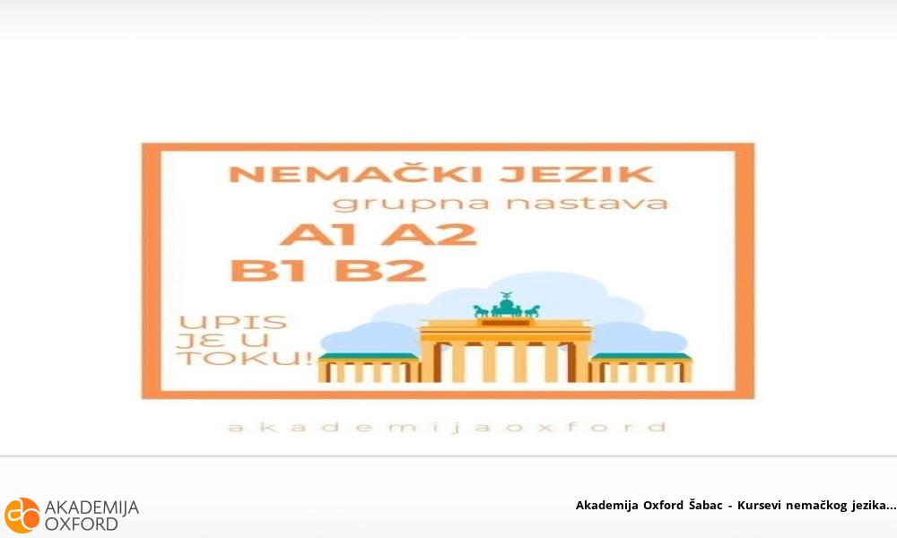 Akademija Oxford Šabac - Kursevi nemačkog jezika Akademija Oxford Šabac - Kursevi nemačkog jezika