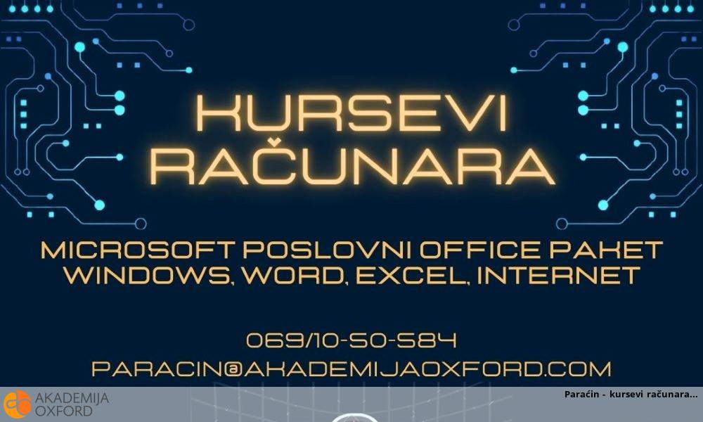 Paraćin - kursevi računara Paraćin - kursevi računara