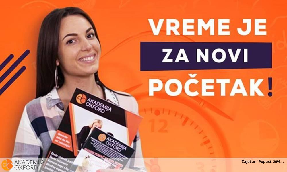 Zaječar- Popust 20% Zaječar- Popust 20%