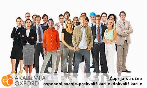 Ćuprija-stručno osposobljavanje-prekvalifikacije - dokvalifikacije Ćuprija-stručno osposobljavanje-prekvalifikacije - dokvalifikacije