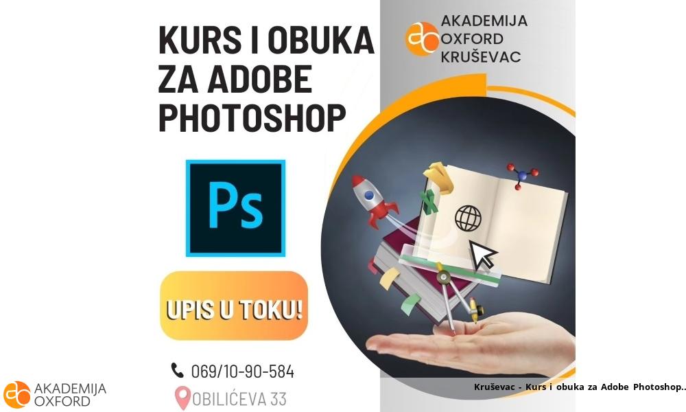 Kruševac - Kurs i obuka za Adobe Photoshop