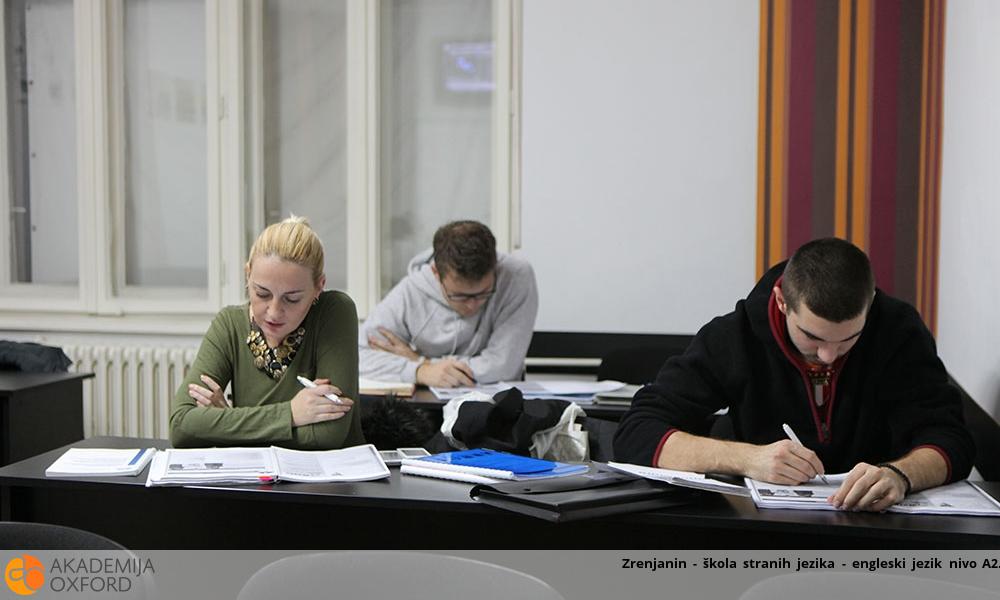 Kurs engleskog jezika - nivo A2 Kurs engleskog jezika - nivo A2