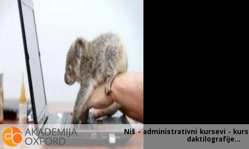 Niš - administrativni kursevi - kurs daktilografije