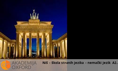 Niš - škola stranih jezika - nemački jezik A2 Niš - škola stranih jezika - nemački jezik A2