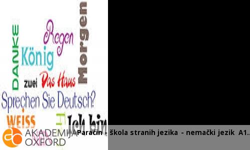 Paraćin - škola stranih jezika - nemački jezik A1 Paraćin - škola stranih jezika - nemački jezik A1