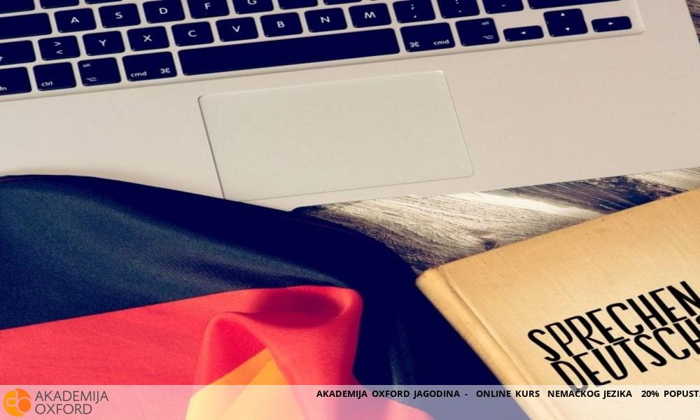 Online kurs nemačkog jezika - 20% popusta Akademija Oxford Jagodina