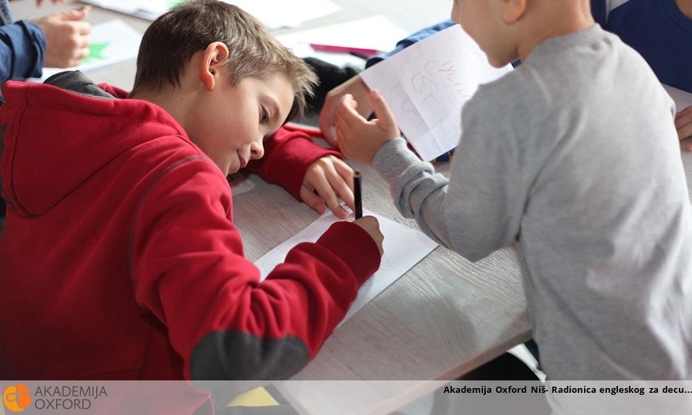 Akademija Oxford Niš- Radionica engleskog za decu Akademija Oxford Niš- Radionica engleskog za decu