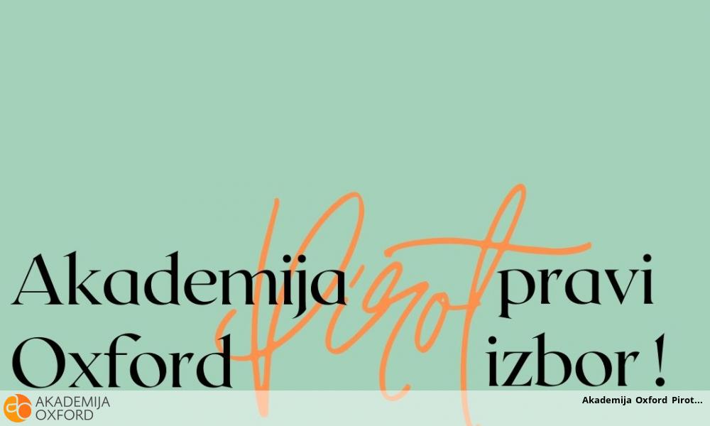 Akademija Oxford Pirot Akademija Oxford Pirot