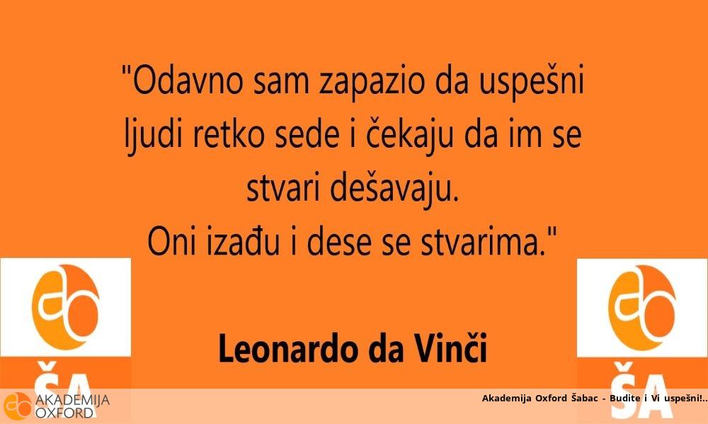 Akademija Oxford Šabac - Budite i Vi uspešni!