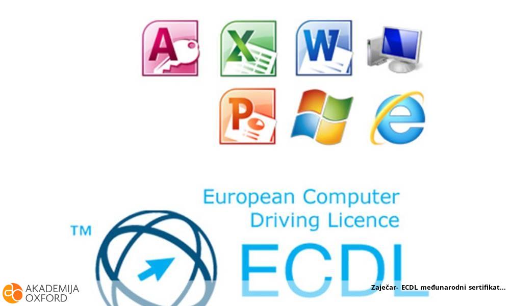 Zaječar- ECDL međunarodni sertifikat Zaječar- ECDL međunarodni sertifikat