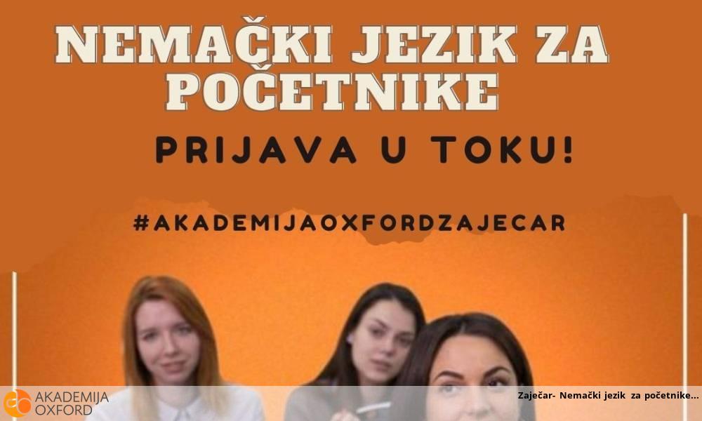 Zaječar- Nemački jezik za početnike Zaječar- Nemački jezik za početnike
