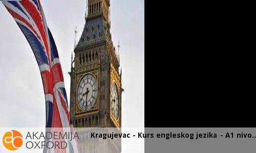 Kragujevac - Kurs engleskog jezika - A1 nivo Kragujevac - Kurs engleskog jezika - A1 nivo