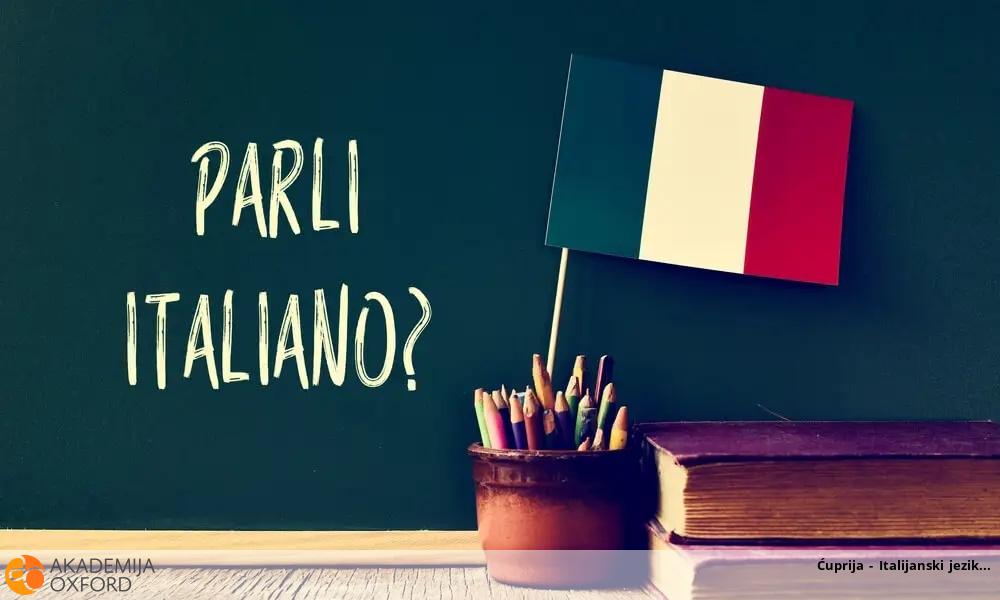 Ćuprija - Italijanski jezik Ćuprija - Italijanski jezik