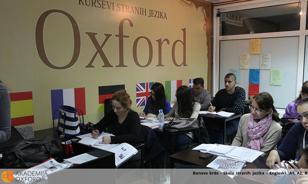 Banovo brdo - Skola stranih jezika - Engleski A1, A2, B1 Banovo brdo - Skola stranih jezika - Engleski A1, A2, B1