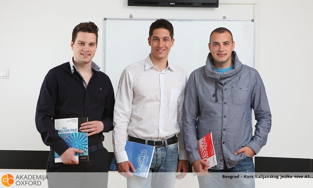 Beograd - Kurs Italijanskog jezika nivo A1 Beograd - Kurs Italijanskog jezika nivo A1