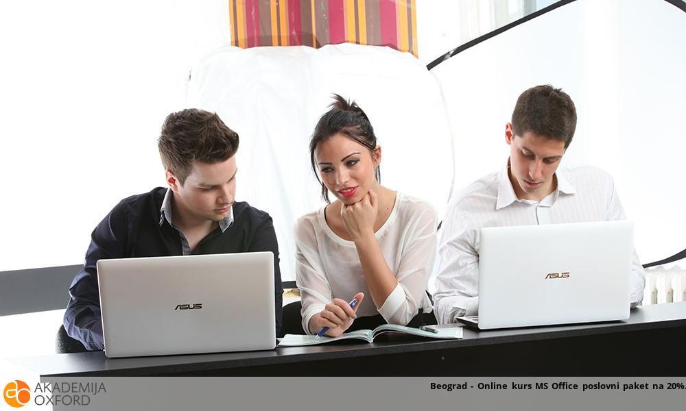 Beograd - Online kurs MS Office poslovni paket na 20%