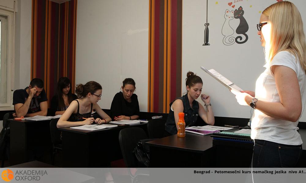 Beograd - Petomesečni kurs nemačkog jezika nivo A1 Beograd - Petomesečni kurs nemačkog jezika nivo A1