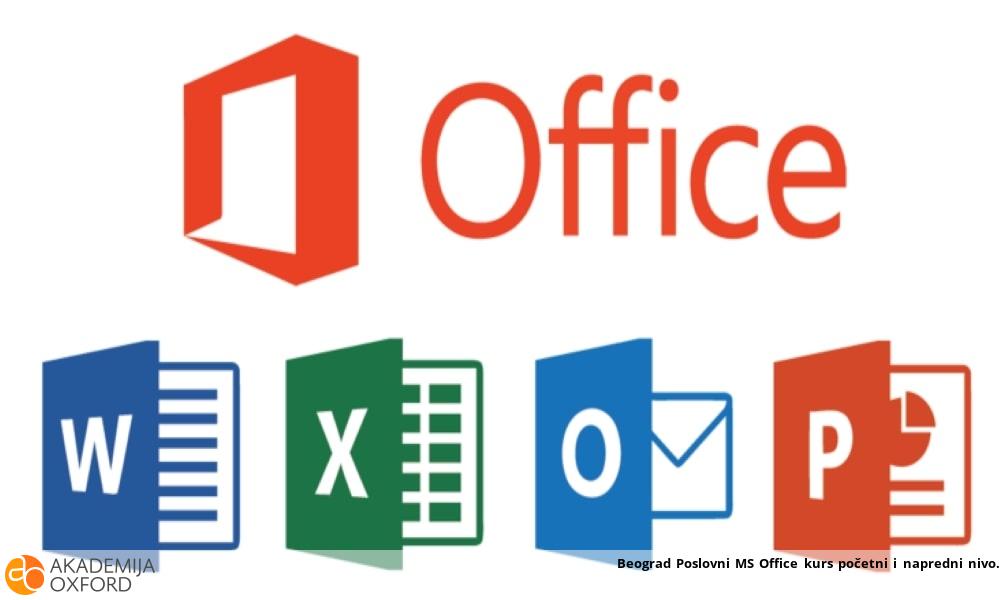 Beograd Poslovni MS Office kurs početni i napredni nivo Beograd Poslovni MS Office kurs početni i napredni nivo