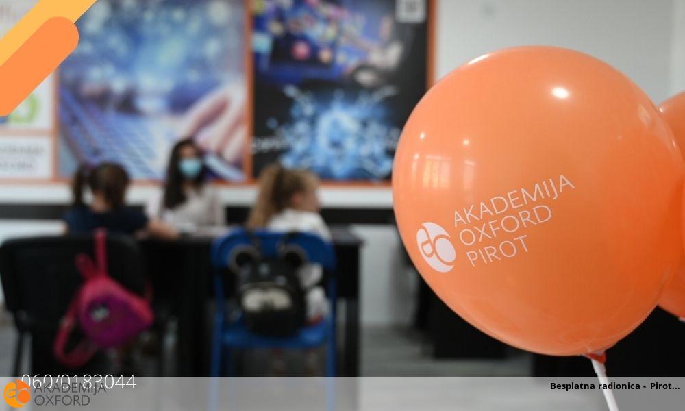 Besplatna radionica - Pirot Besplatna radionica - Pirot