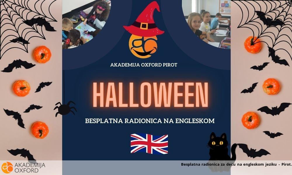Besplatna radionica za decu na engleskom jeziku - Pirot Besplatna radionica za decu na engleskom jeziku - Pirot