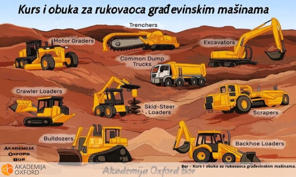 Bor - Kurs i obuka za rukovaoca građevinskim mašinama