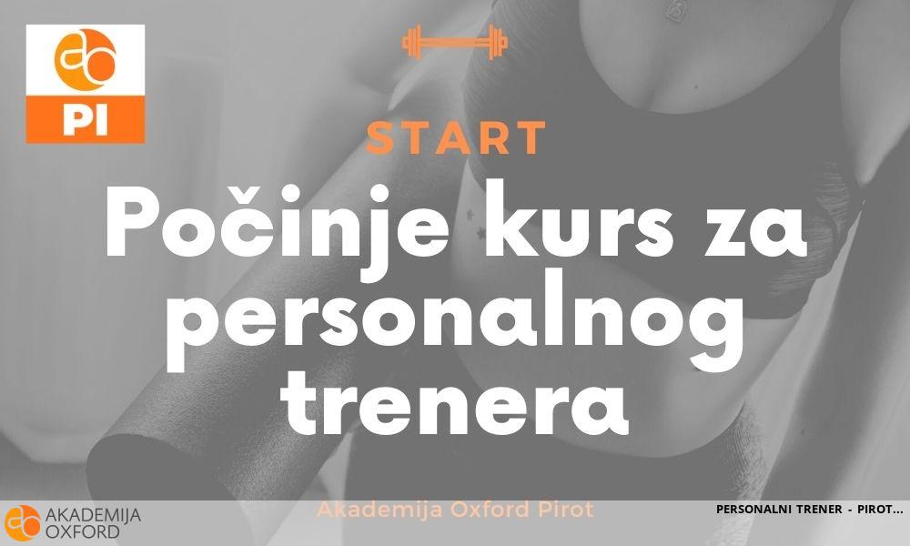 PERSONALNI TRENER - PIROT PERSONALNI TRENER - PIROT