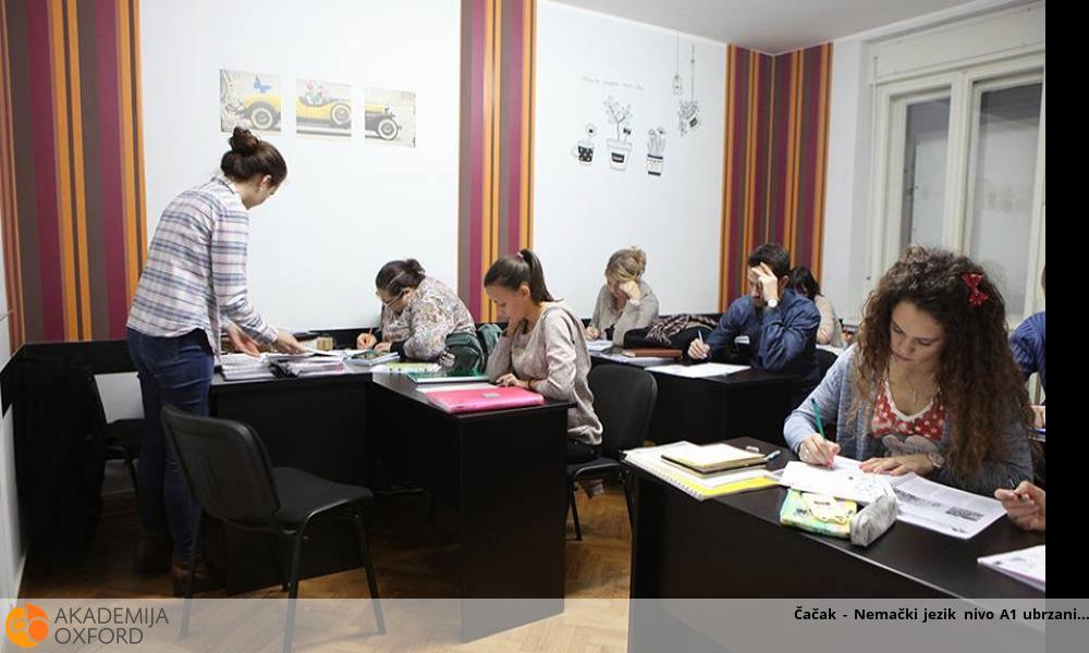 Čačak - Nemački jezik nivo A1 ubrzani Čačak - Nemački jezik nivo A1 ubrzani