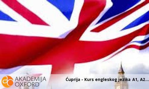 Ćuprija - Kurs engleskog jezika A1, A2