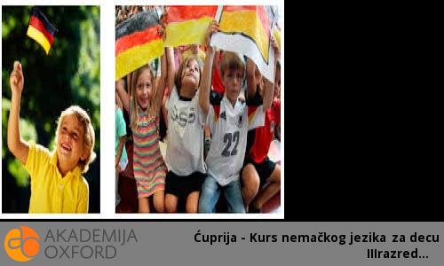 Ćuprija - Kurs nemačkog jezika za decu - IIIrazred Ćuprija - Kurs nemačkog jezika za decu - IIIrazred