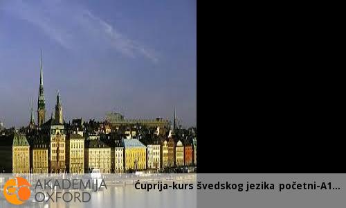 Ćuprija-kurs švedskog jezika početni-A1