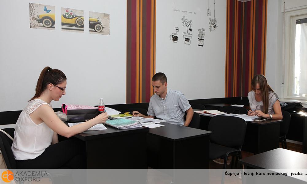 Ćuprija - letnji kurs nemačkog jezika Ćuprija - letnji kurs nemačkog jezika