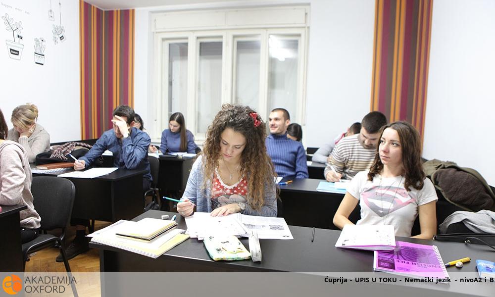 Ćuprija - UPIS U TOKU - Nemački jezik - nivoA2 i B1 Ćuprija - UPIS U TOKU - Nemački jezik - nivoA2 i B1