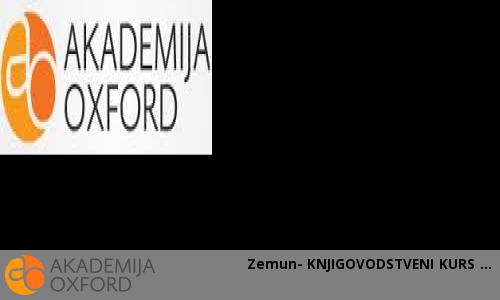 Zemun- KNJIGOVODSTVENI KURS Zemun- KNJIGOVODSTVENI KURS