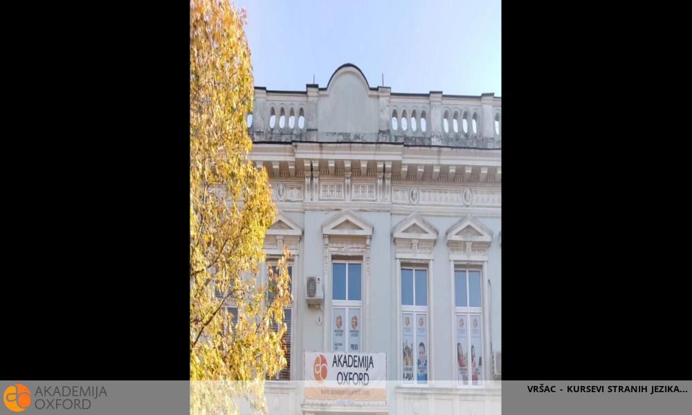 VRŠAC - KURSEVI STRANIH JEZIKA VRŠAC - KURSEVI STRANIH JEZIKA