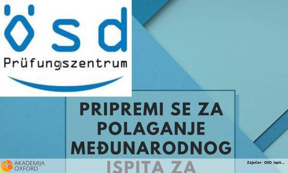 Zaječar- OSD ispit Zaječar- OSD ispit