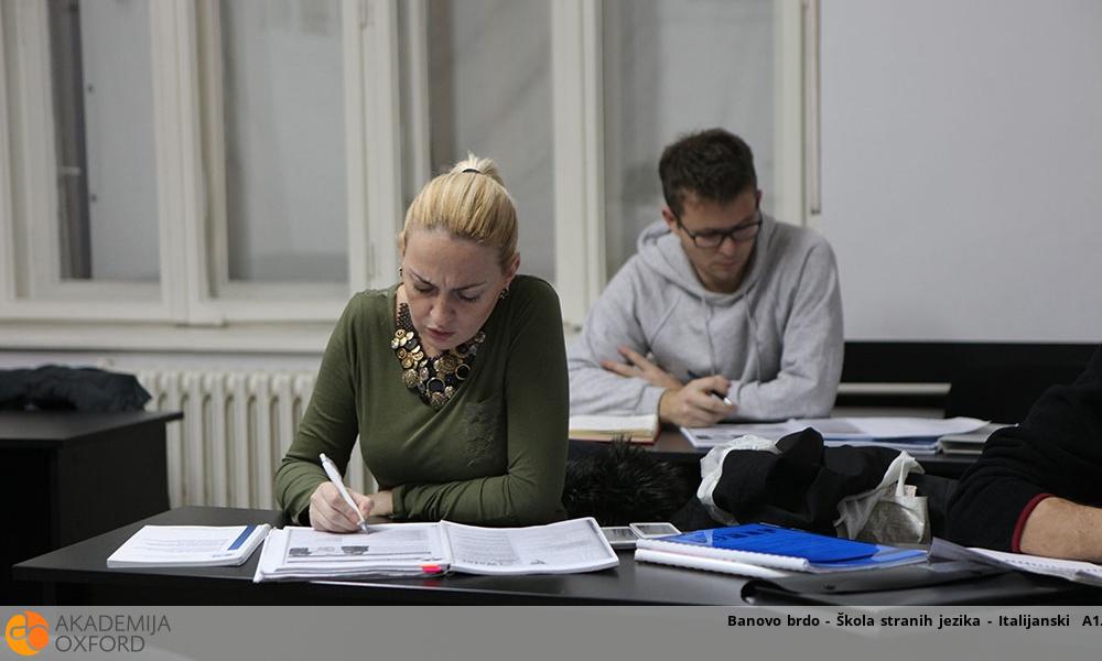 Banovo brdo - Škola stranih jezika - Italijanski A1 Banovo brdo - Škola stranih jezika - Italijanski A1
